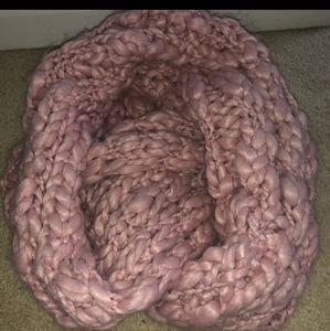 Free People oversized knit cowl scarf